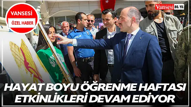 Hayat boyu öğrenme haftası etkinlikleri devam ediyor