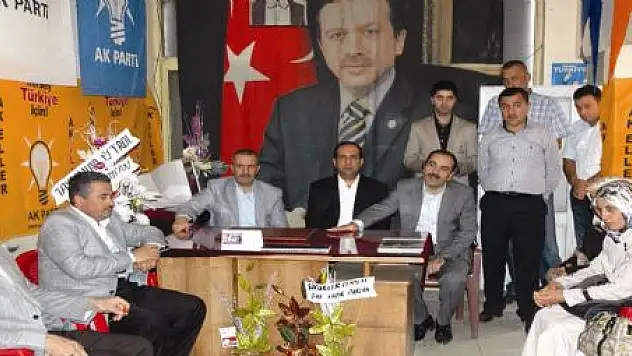 AK PARTİ HEYETİNDEN GEVAŞ ZİYARETİ