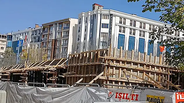 Hz. Ömer Camii'nin yapımı sürüyor