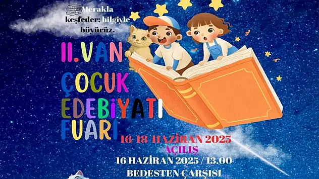 II. Van Çocuk Edebiyatı Fuarı başlıyor