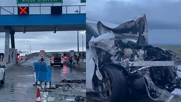 İki araç kafa kafaya çarpıştı: 5 yaralı