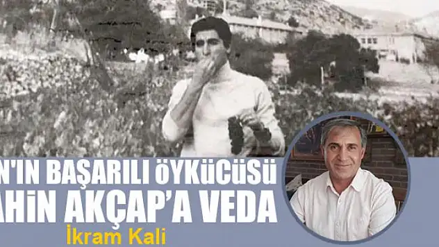 Van'ın başarılı öykücüsü Şahin Akçap'a veda