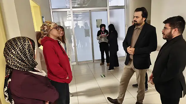 İl Sağlık Müdürü Tosun'dan Çatak Devlet Hastanesine ziyaret