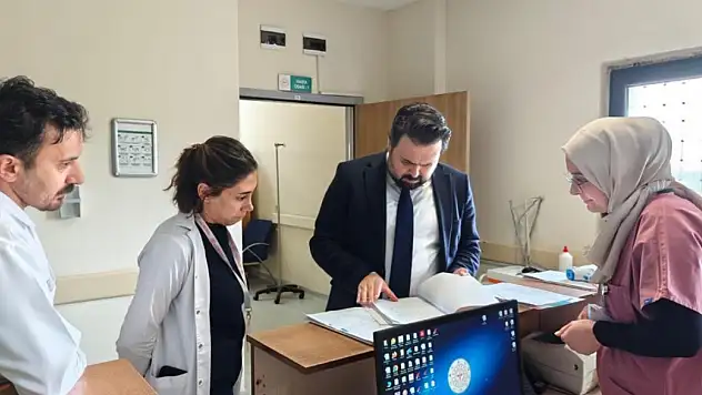 İl Sağlık Müdürü Tosun'dan Gürpınar'da incelemeler