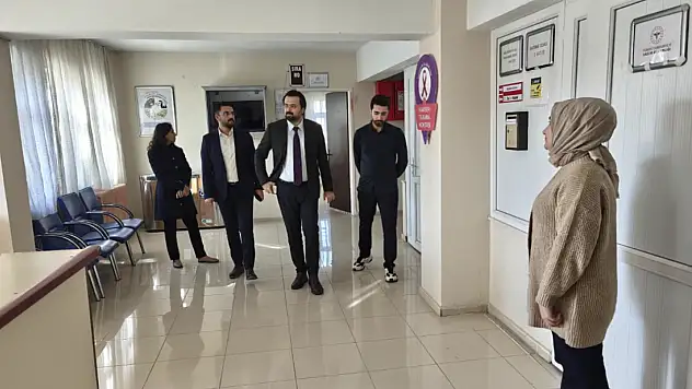 İl Sağlık Müdürü Tosun'dan Muradiye Uluşar ASM'ye ziyaret