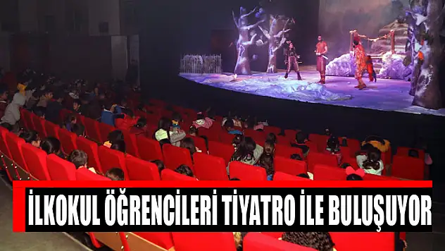 İlkokul öğrencileri tiyatro ile buluşuyor