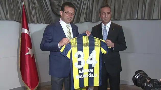 İmamoğlu'ndan Koç'a ziyaret