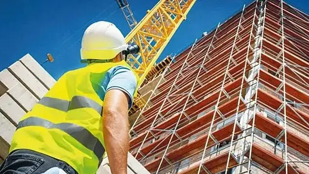 İnşaat üretimi yıllık yüzde 24,9 arttı