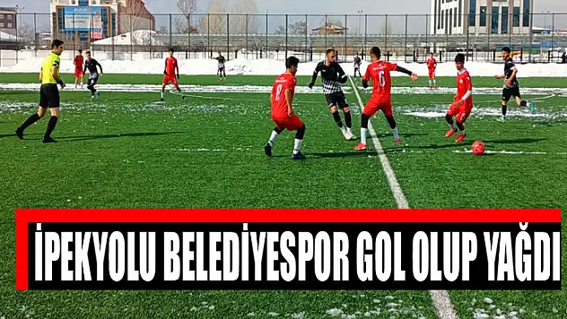 İPEKYOLU BELEDİYESPOR GOL OLUP YAĞDI