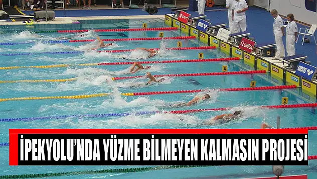 İpekyolu'nda Yüzme Bilmeyen Kalmasın projesi