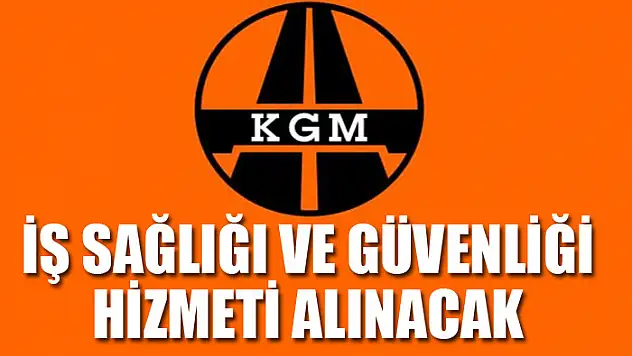 İş sağlığı ve güvenliği hizmeti alınacak