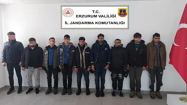 Jandarma'dan düzensiz göçmen operasyonu