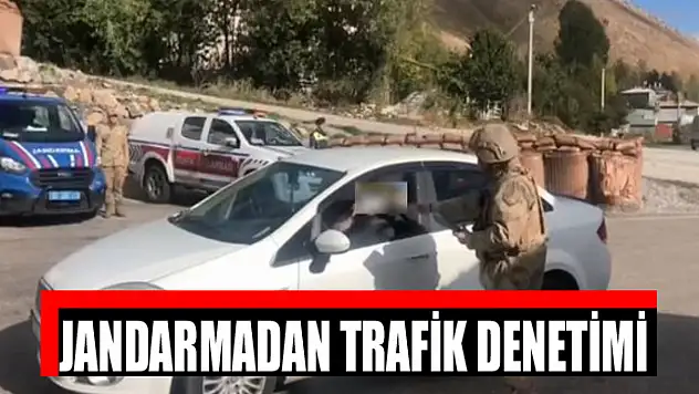 Jandarmadan trafik denetimi