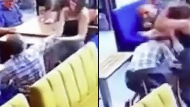 Kadın garsona tokat atan müşteri hayatının dersini aldı