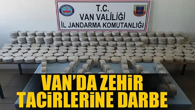Van'da zehir tacirlerine darbe 