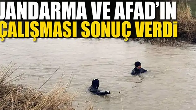Jandarma ve AFAD'ın 25 günlük çalışması sonuç verdi