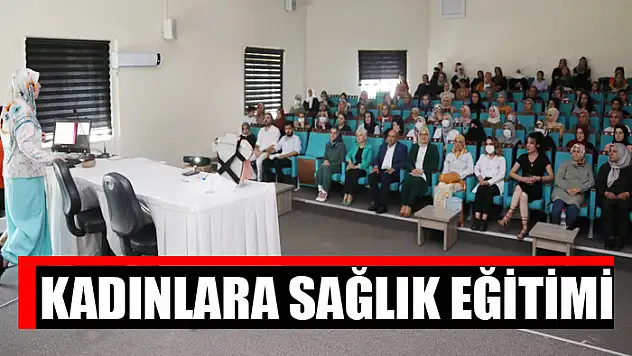 Kadınlara sağlık eğitimi