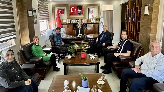 Kandaşoğlu'dan, İŞKUR Van Bölge Müdürü Biçek'e ziyaret