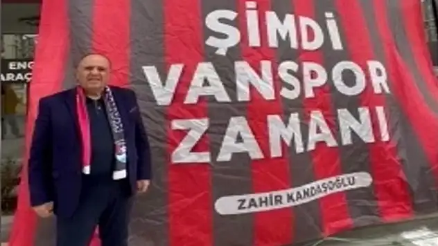 Kandaşoğlu'nun Vanspor sevgisi