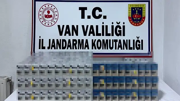 Kapıköy'de kaçak sigara ele geçirildi