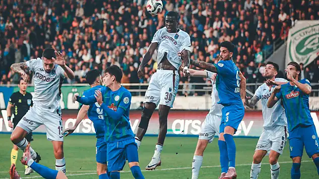 Karadeniz derbisinin kazananı Trabzon