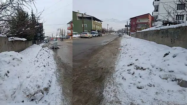 Karşıyaka–Beşyol hattında kar isyanı: Vatandaşlardan belediyeye temizlik çağrısı