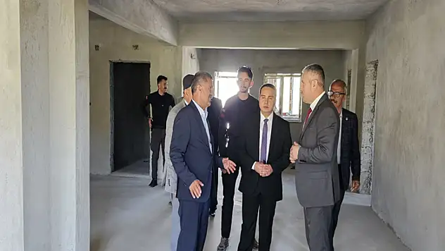 Kaymakam Aydoğan, çalışmaları inceledi