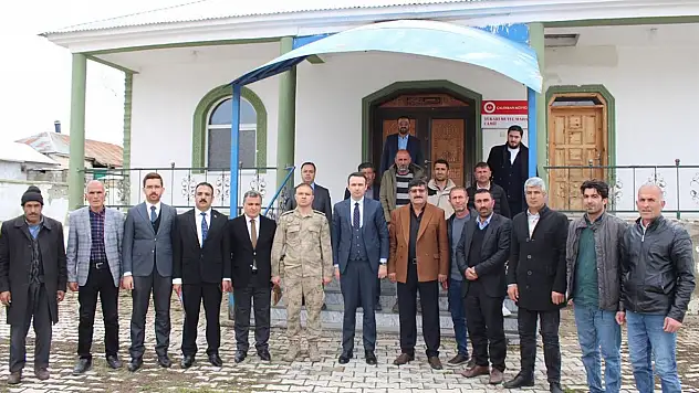 Kaymakam Bakan'dan mahalle ziyareti