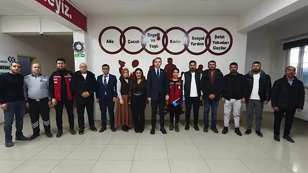 Kaymakam Bakan'dan Sosyal Hizmetler Müdürlüğüne denetim