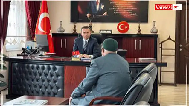 Kaymakam Bakan vatandaşları dinledi