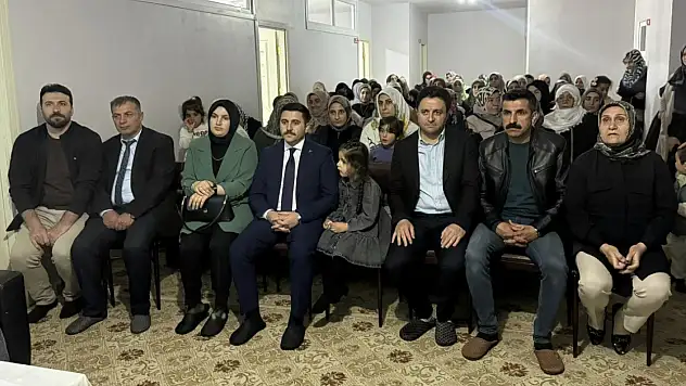 Kaymakam Bulut annelerle bir araya geldi