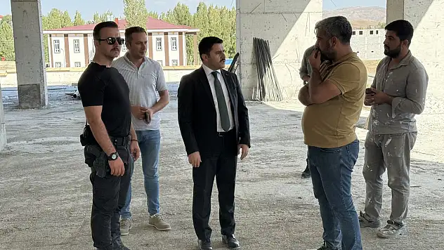 Kaymakam Bulut, Özalp'ta yatırım projelerini inceledi
