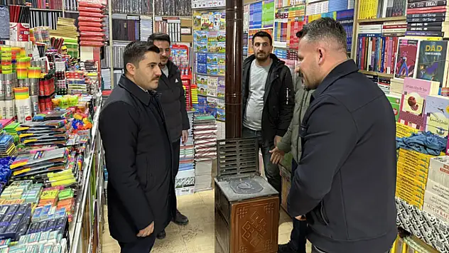 Kaymakam Bulut'tan esnaf ziyareti