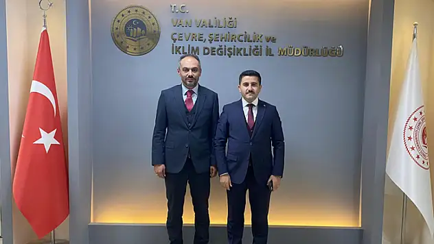 Kaymakam Bulut'tan İl Müdürü Şağban'a hayırlı olsun ziyareti