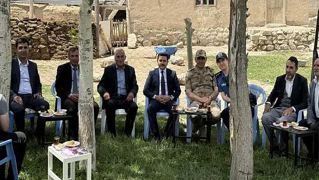 Kaymakam Bulut'tan mahalle ziyareti