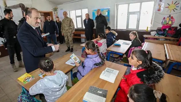 Kaymakam Çelik'ten okul ziyaretleri