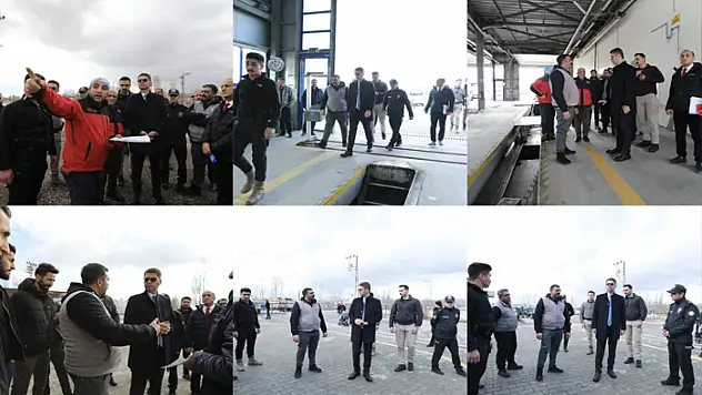 Kaymakam Karaloğlu'ndan TÜVTÜRK'te denetim