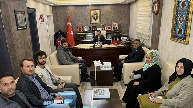 Kaymakam Rahmi Bulut, şefkat elçileri ile toplantı gerçekleştirdi