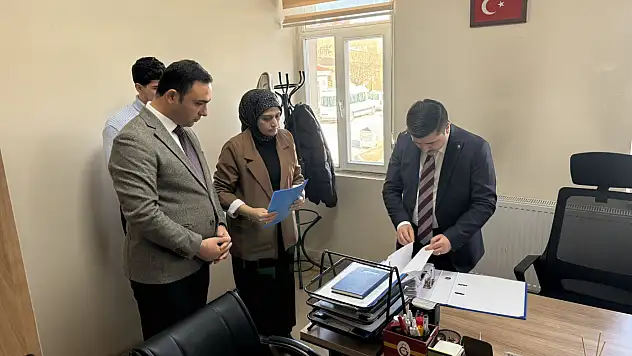 Kaymakam Rahmi Bulut'tan sosyal hizmetler müdürlüğüne denetim