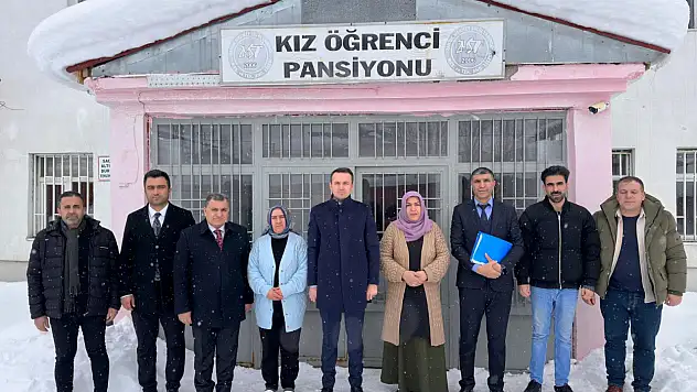 Kaymakam Süleyman Bakan'dan eğitim pansiyonlarına yakın takip