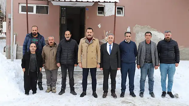 Kaymakam Türkmenoğlu'ndan Muradiye Yol Şube Şefliğine ziyaret