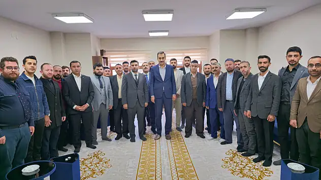 Kaymakam Türkoğlu din görevlileriyle bir araya geldi