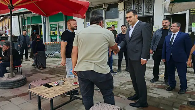 Kaymakam Türkoğlu'ndan esnaflara ziyaret