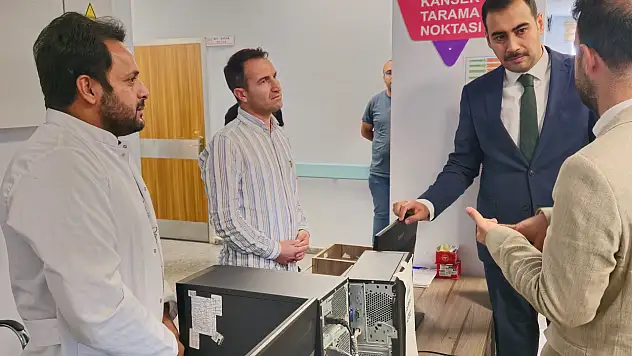 Kaymakam Türkoğlu sahada