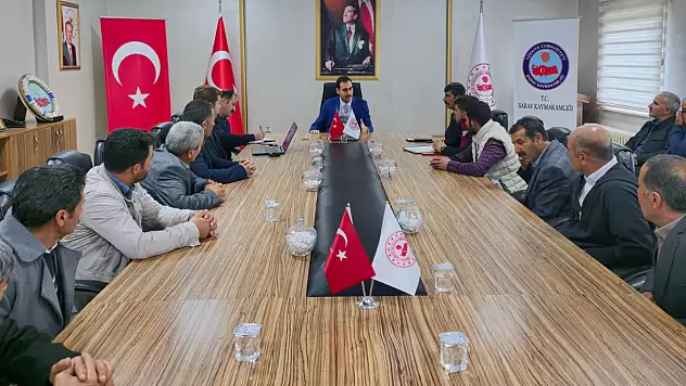 Kaymakam Türkoğlu: Üreticilerimizin her zaman yanındayız