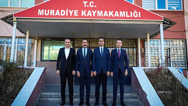 Kaymakamlardan Türkmenoğlu'na ziyaret