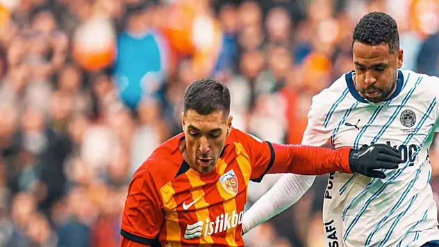 Kayserispor, Fenerbahçe ile Pazar günü oynayacak