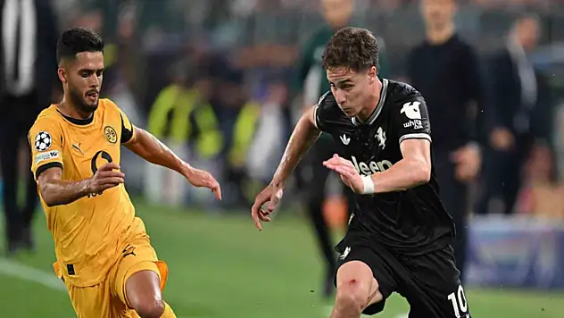 Kenan Yıldız yükselen formunu Şampiyonlar Ligi'nde de sürdürdü