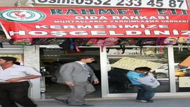 RAHMET ELİ DERNEĞİ'NDEN KERMES