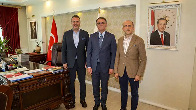 Keskin ve Yüksel'den Vali Balcı'ya ziyaret